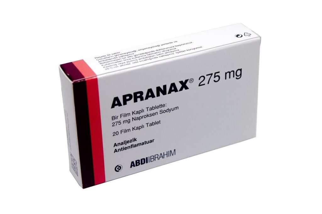 Apranax 275 mg Film Kapli Tablet İlaç Kutusu